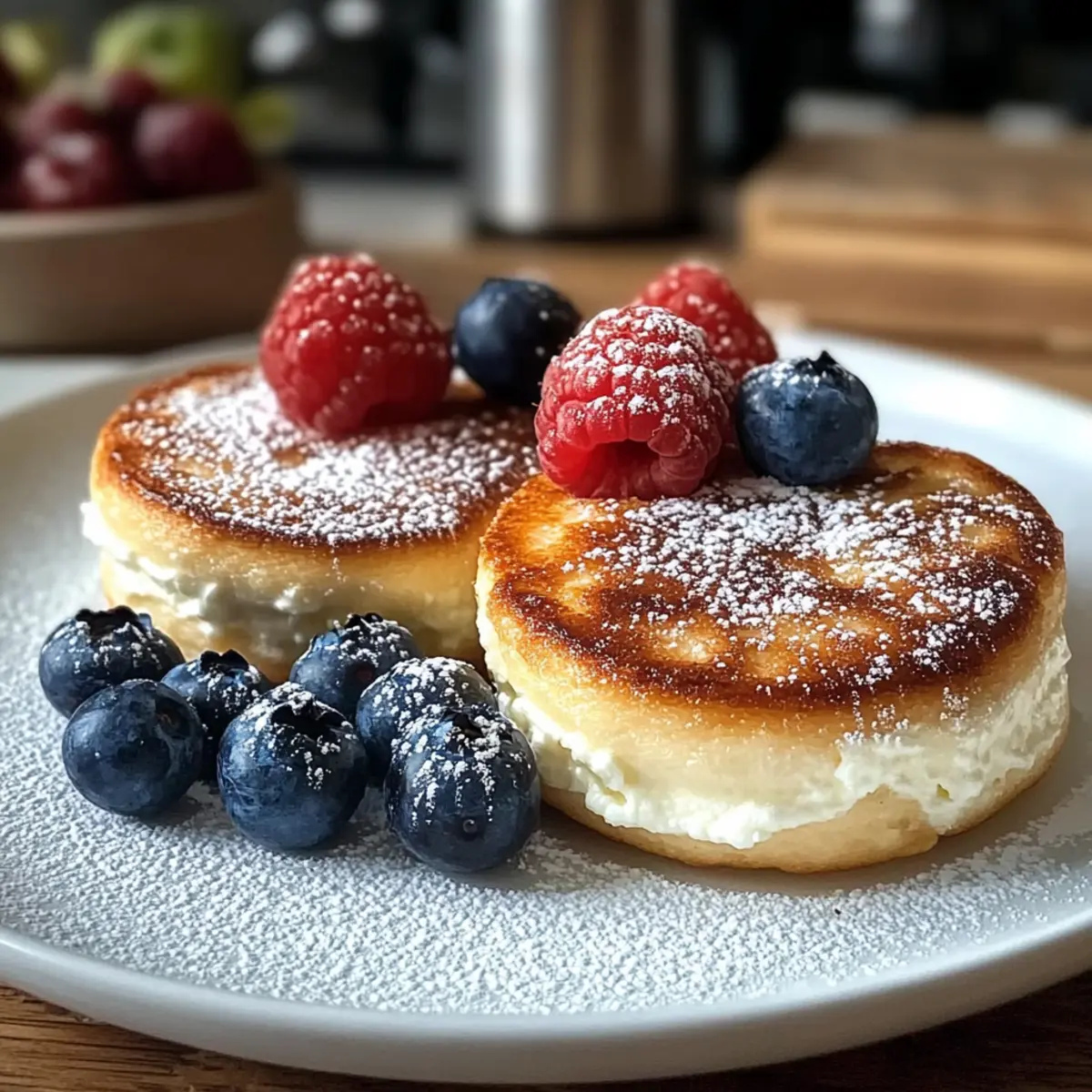 Hohe Protein Quark Taler für dein gesundes Frühstück