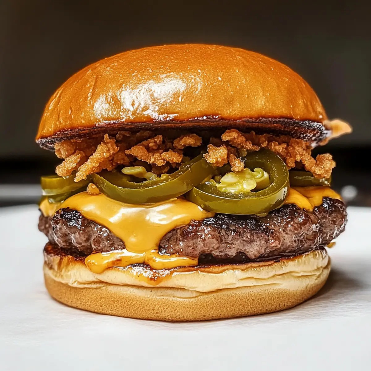 Jalapeño Smash Burger für Feinschmecker zuhause