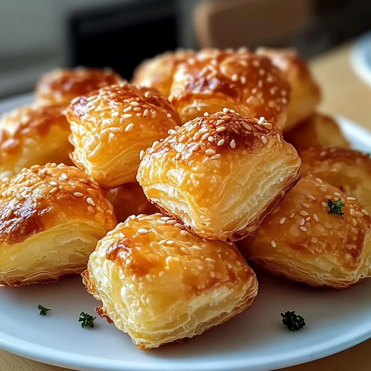 Käse Puff Snacks für jeden Anlass selbstgemacht