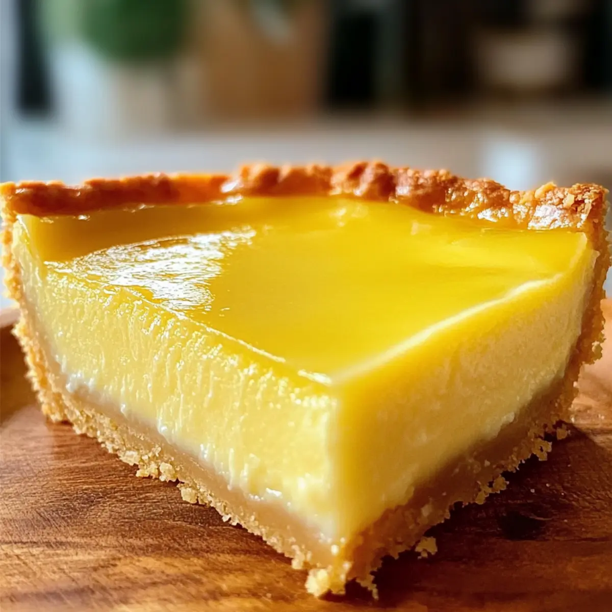 Zitronenpuddingkuchen nach Omas Art