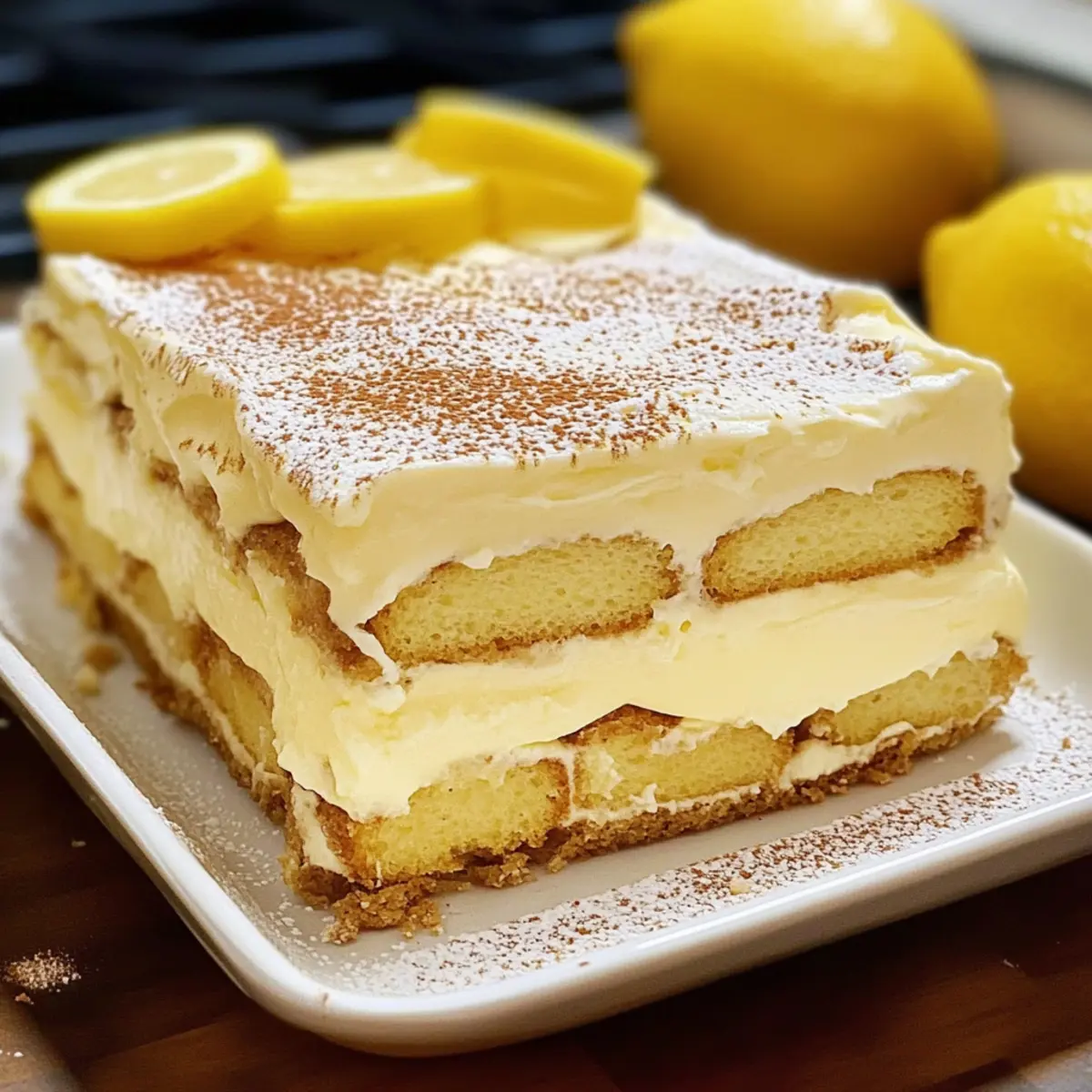 Zitronen-Tiramisu: Frischer Genuss für jeden Anlass