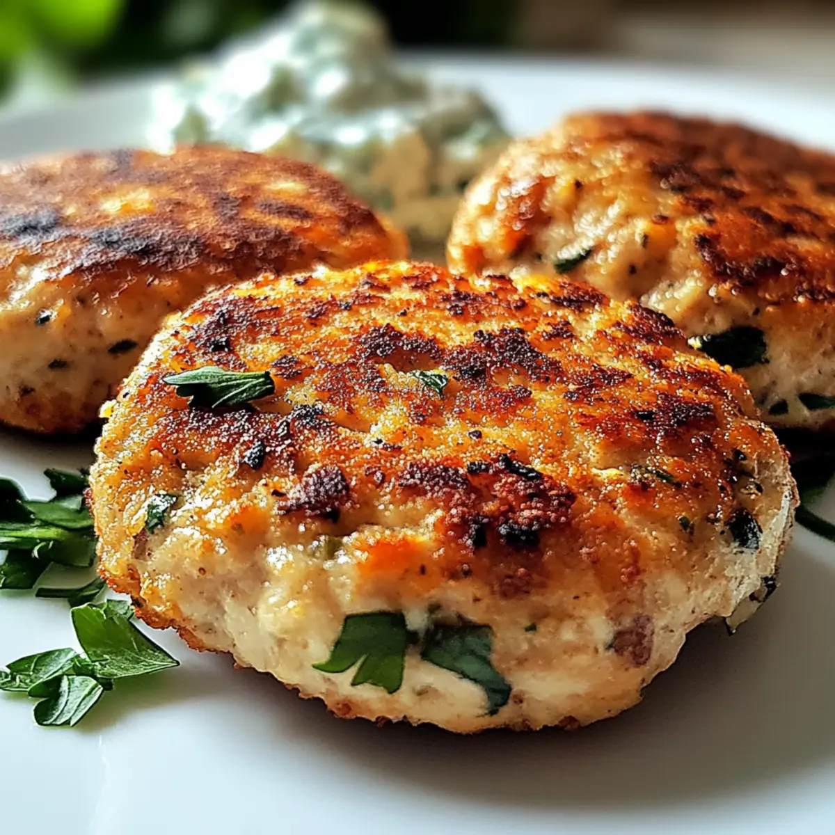 Mittelmeer-Hühnchen-Patties für gesunde Genussmomente
