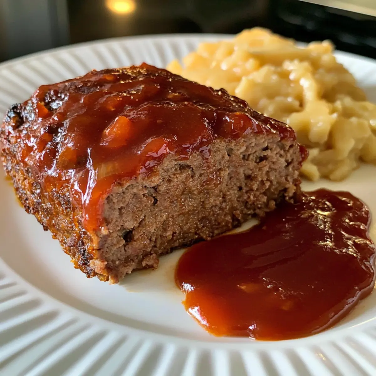 Moms klassischer Hackbraten mit süßem Ketchup-Mantel