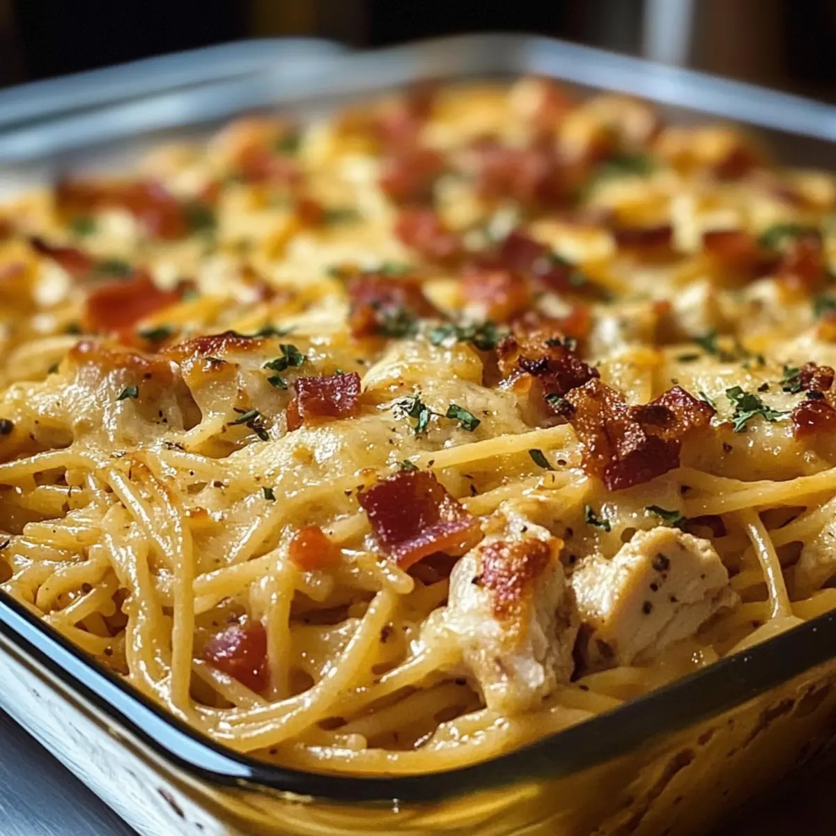 Monterey Hühnchen Spaghetti für die ganze Familie
