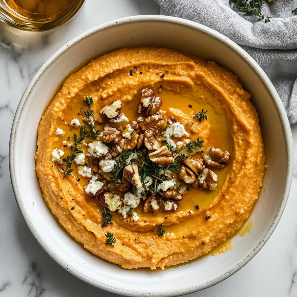 Kürbis Schlag-Feta Dip für den perfekten Herbstsnack
