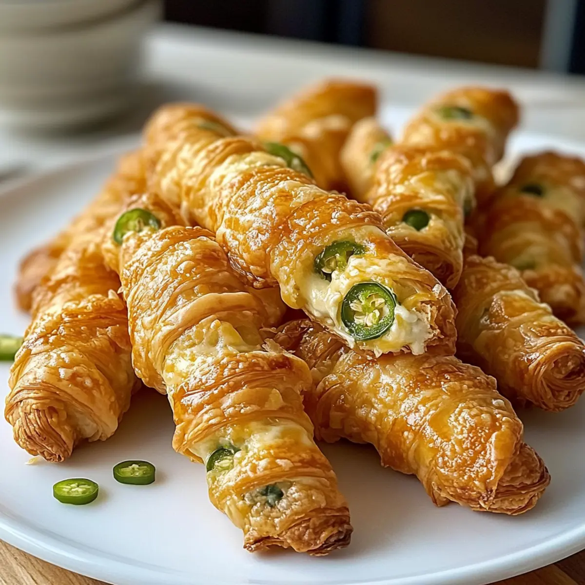 Würzige Jalapeno-Popper-Drehungen für jeden Anlass