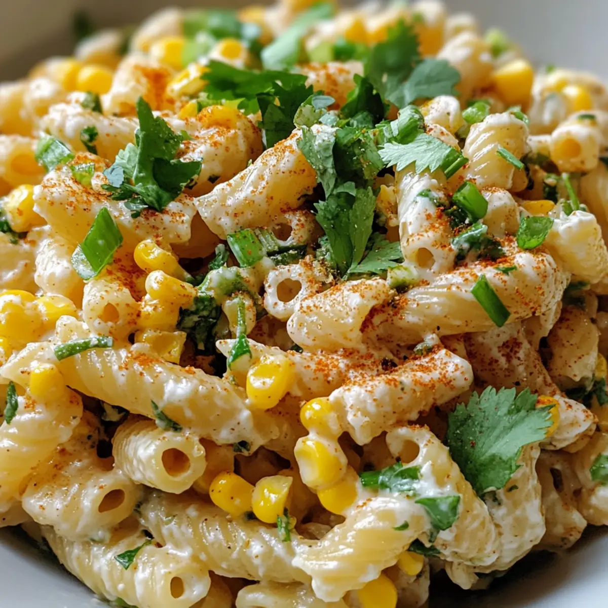 Straßenmaiskönigspasta-Salat für den perfekten Sommer