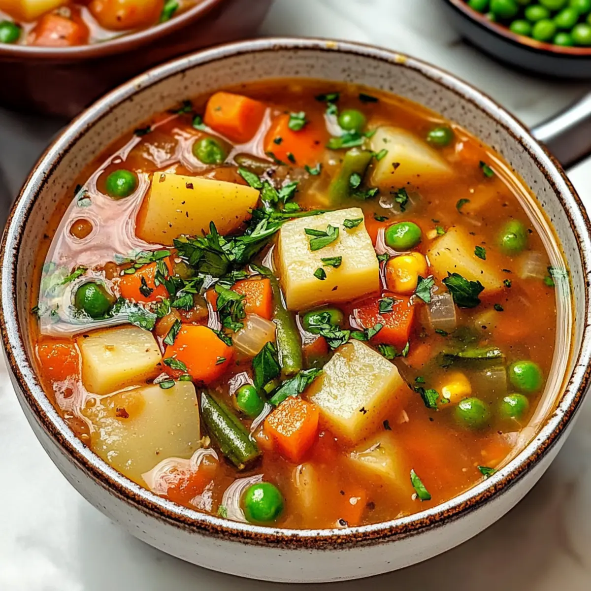 Einfach köstliche Gemüsesuppe für jeden Tag