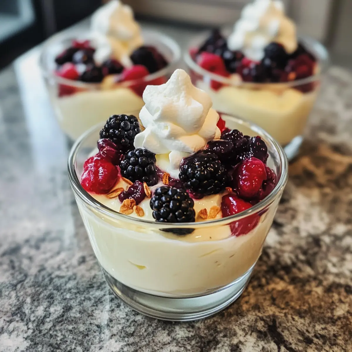 Proteinreicher Vanillepudding in 5 Minuten