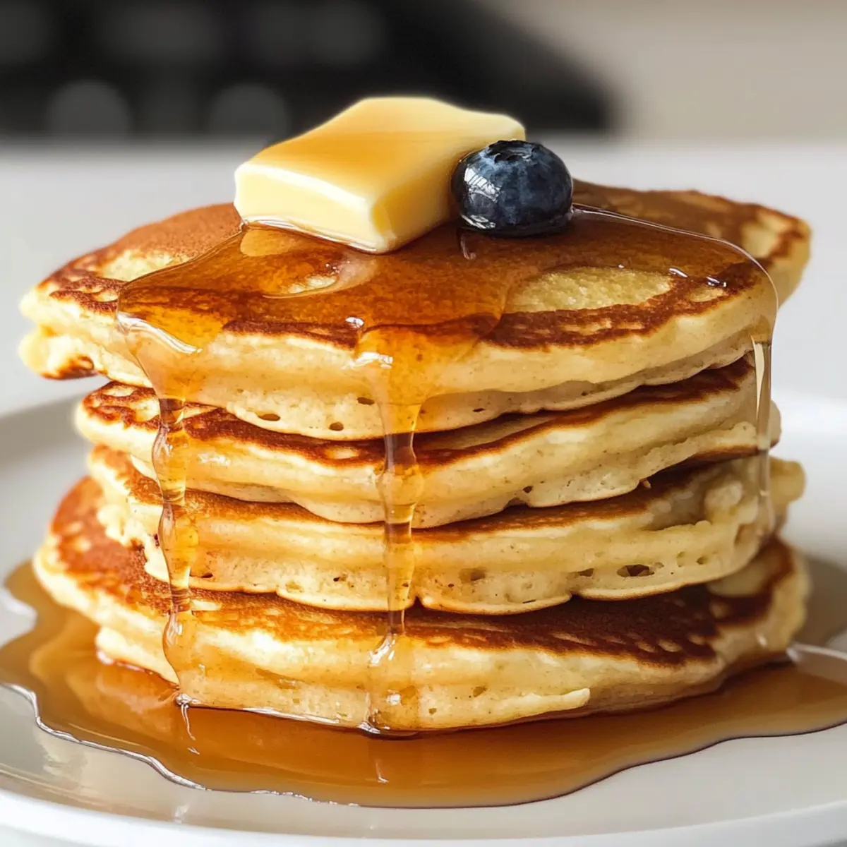 Beste flauschige Pfannkuchen für genussvolle Morgen