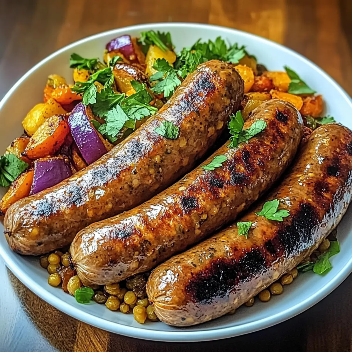 Kichererbsen-Linsen-Wurst: Einfach und Lecker