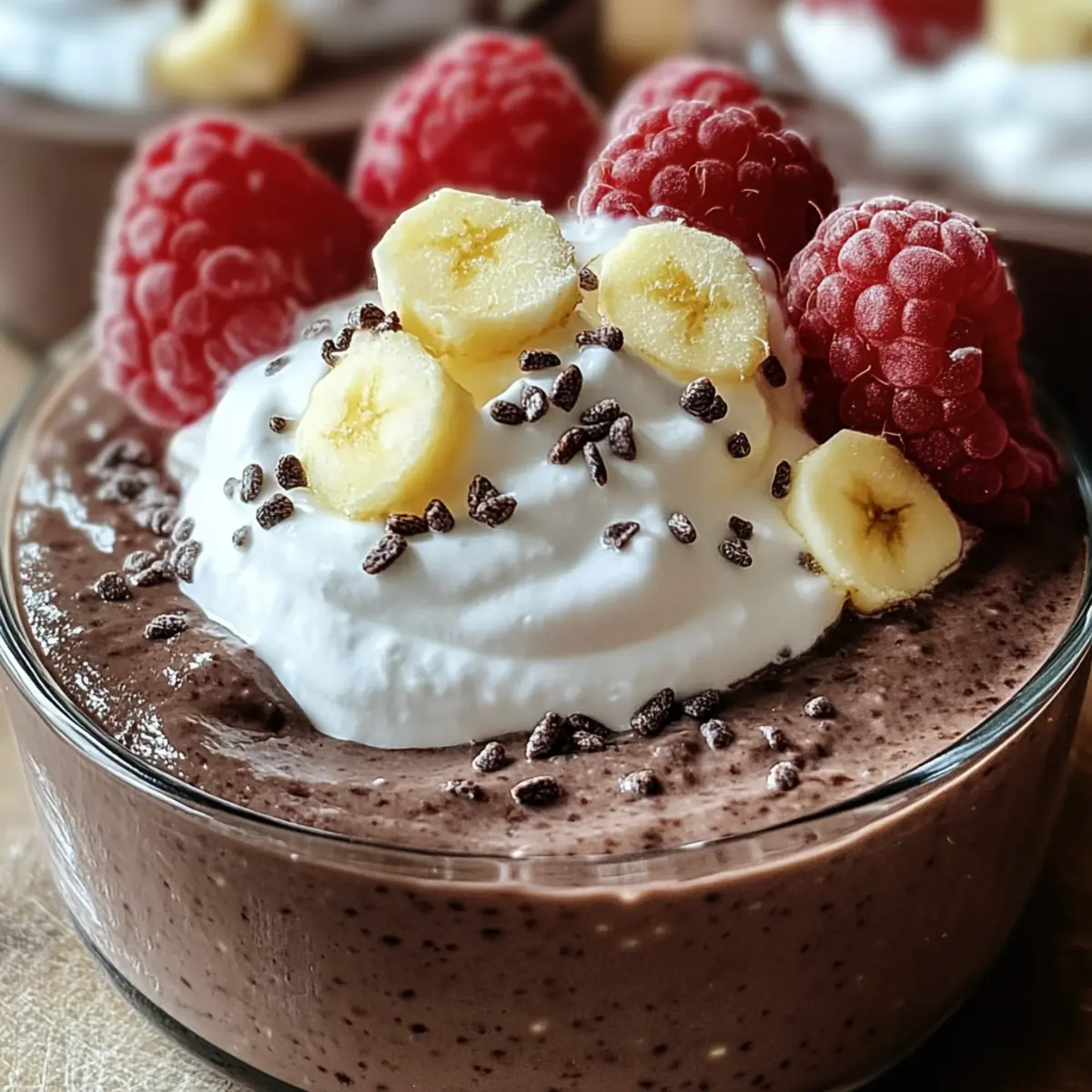 Schokoladen-Chia-Protein-Pudding gesund genießen
