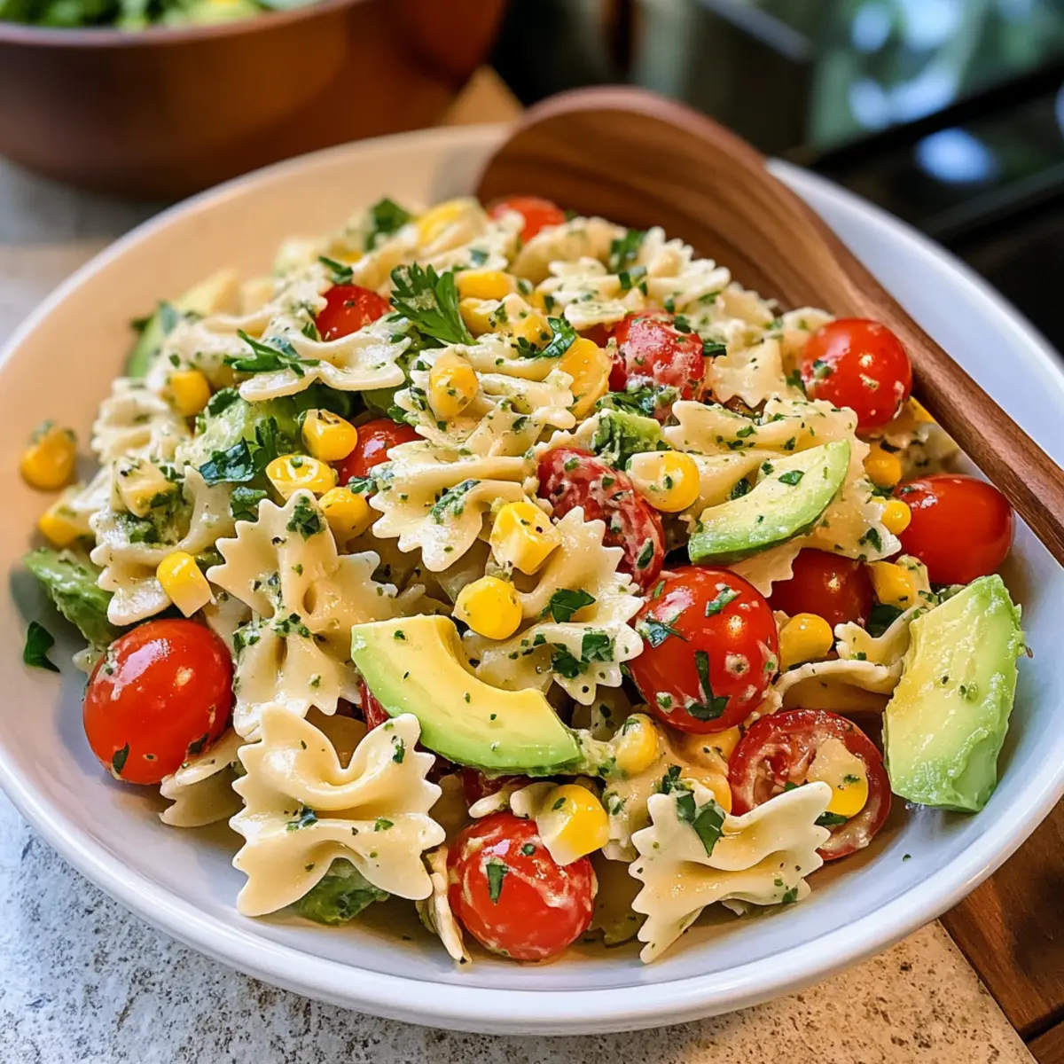 Koriander Limetten Nudelsalat für den perfekten Sommer