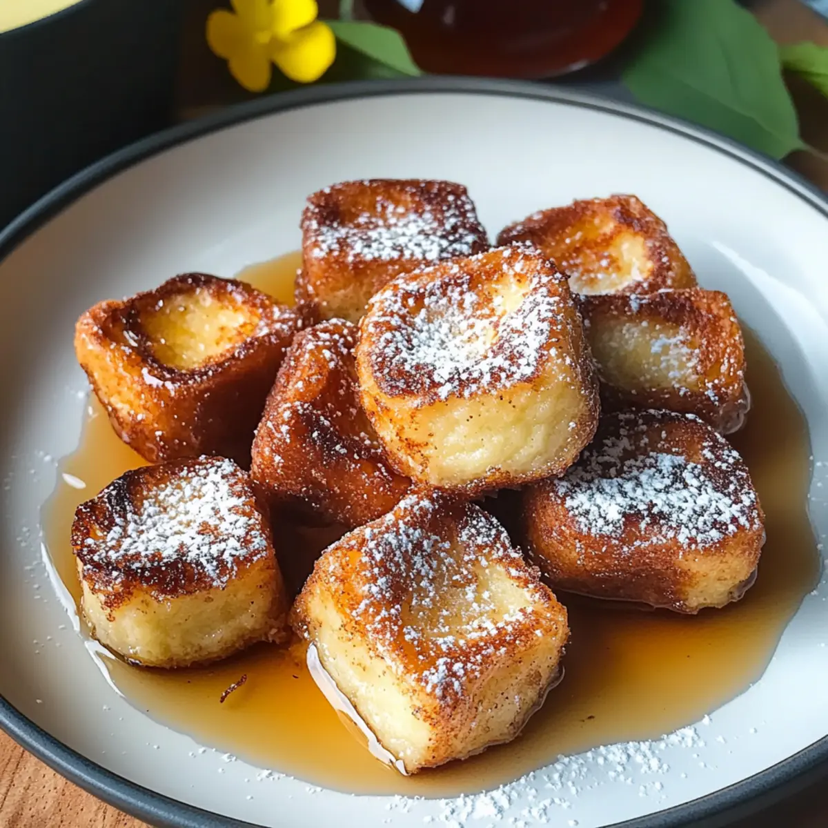 Zimtschnecken Französisch Toast Bissen ganz einfach