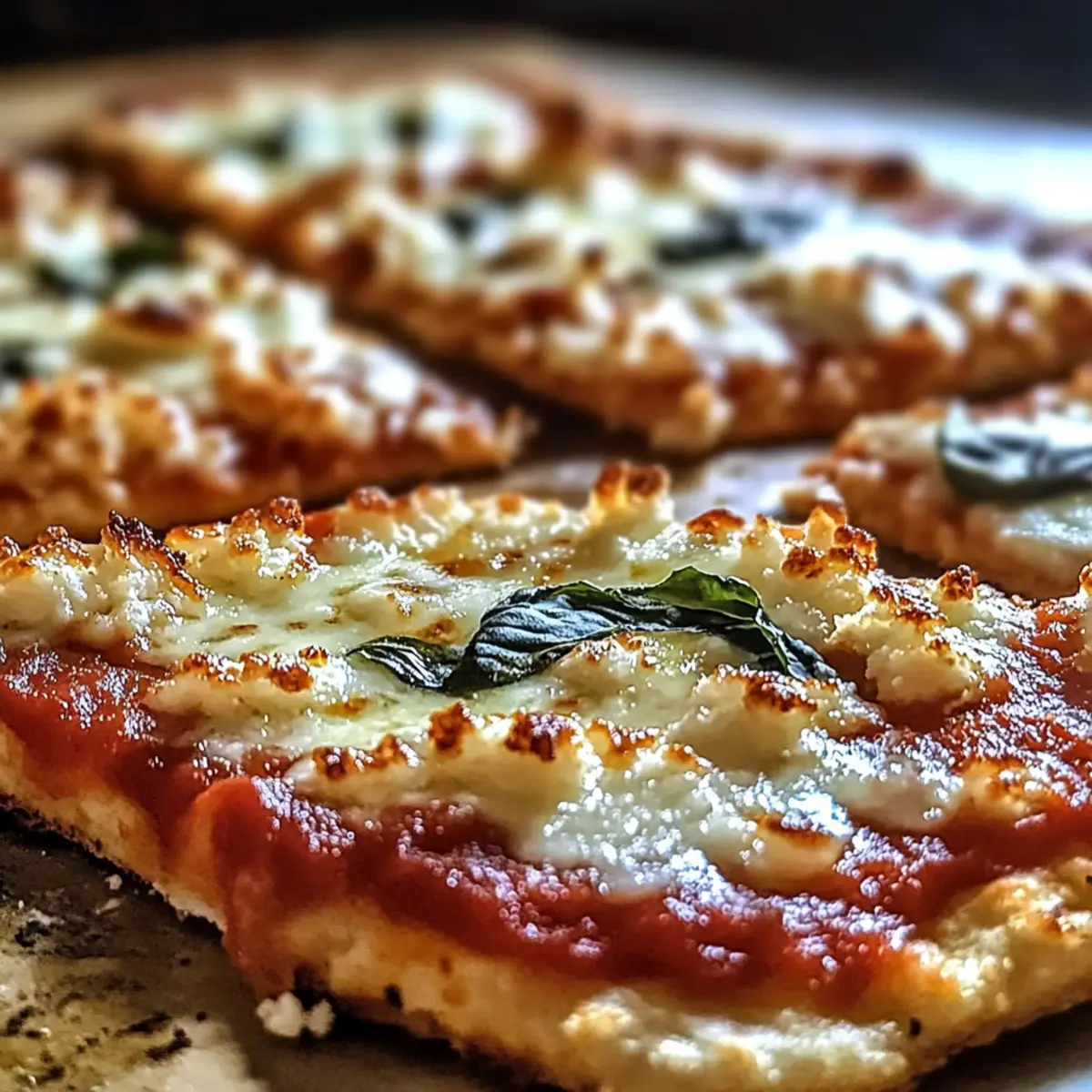 Hüttenkäse Pizza für gesunde Pizza-Liebhaber!