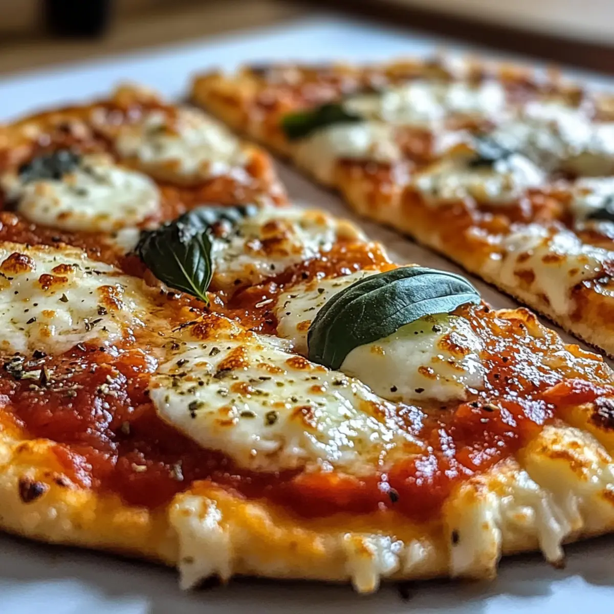 Hüttenkäse Pizza für einen gesunden Genuss