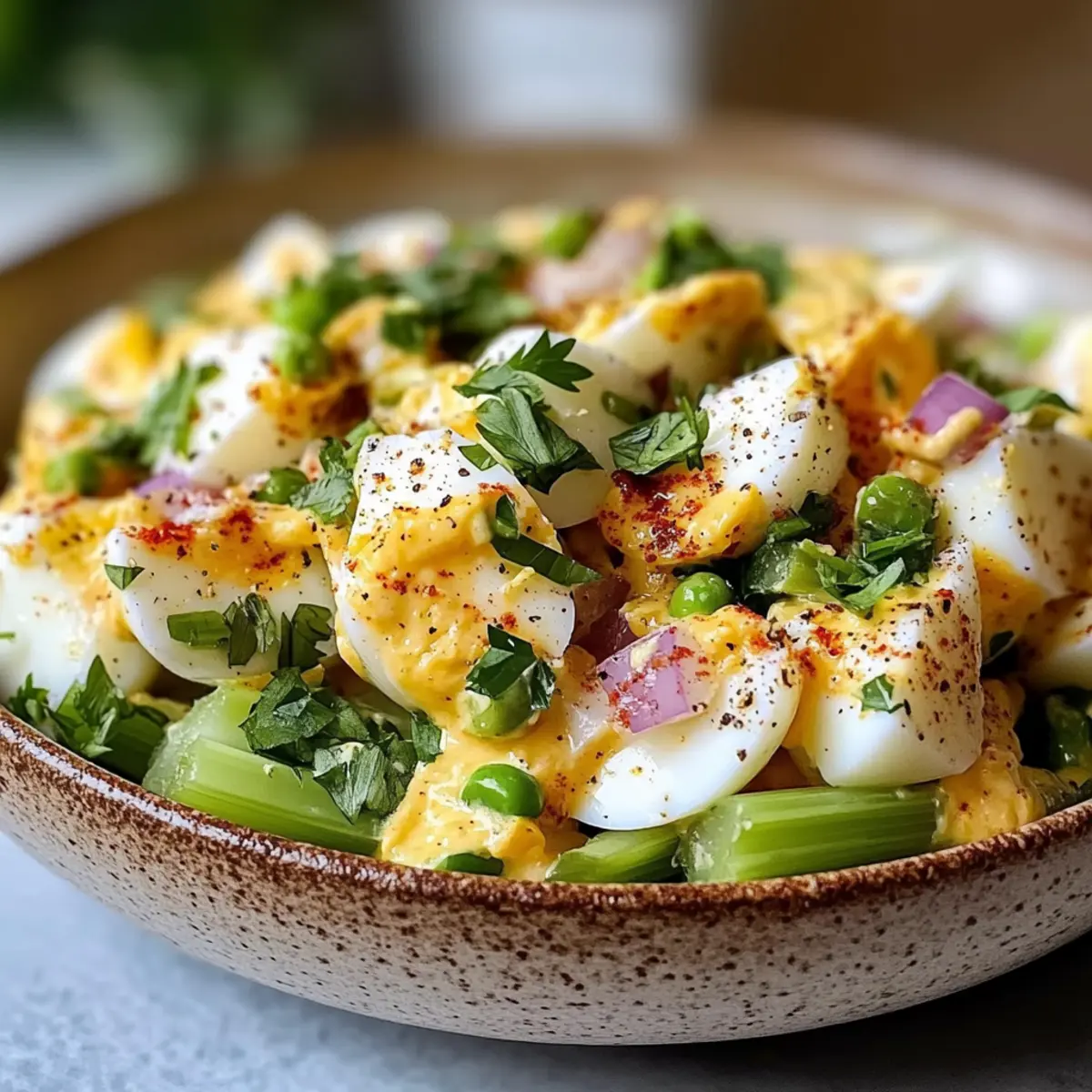 Krosse Eiersalat für den perfekten Lunch