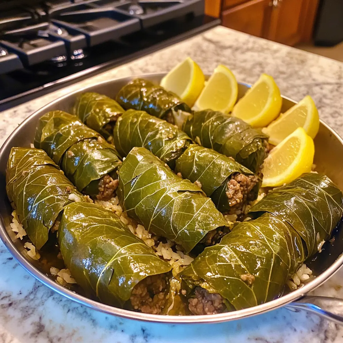 Köstliche griechische Dolmades einfach gemacht