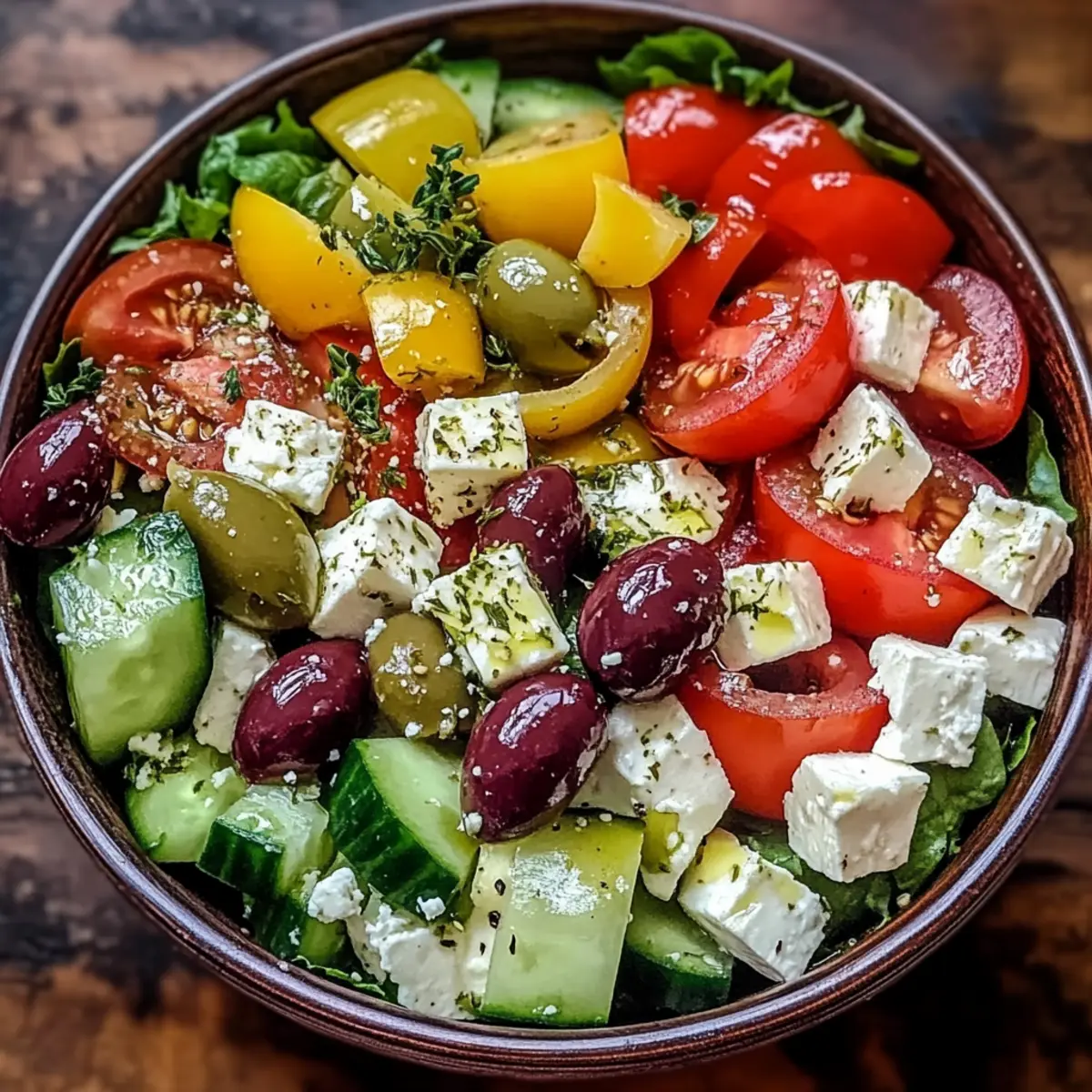 Griechischer Salat – Frisch, lecker und einfach!