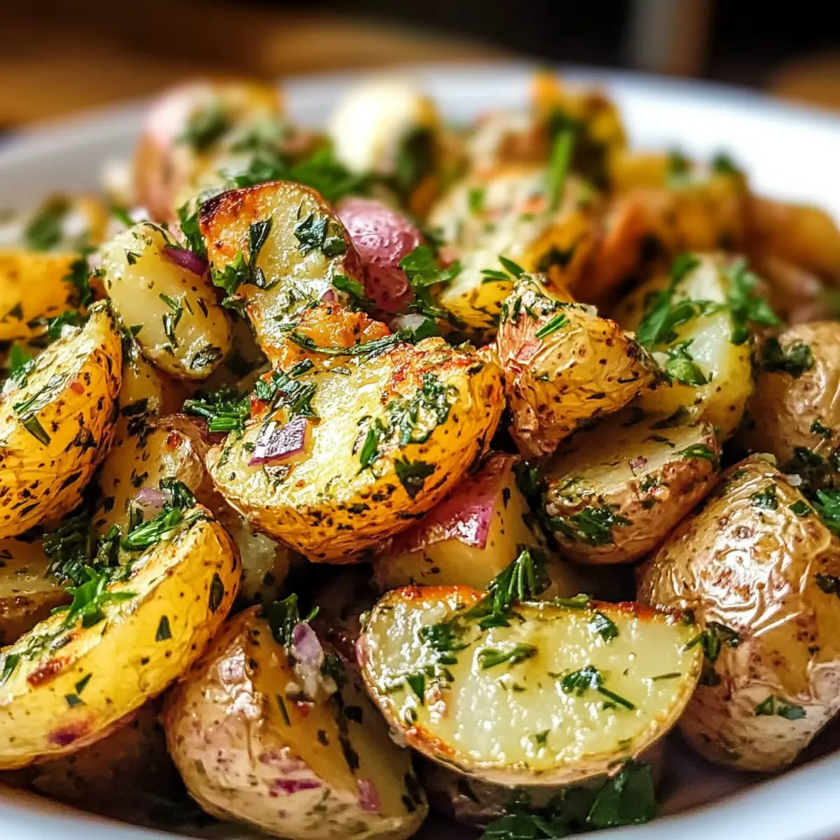 Kräuter-Röstkartoffelsalat für frische Genussmomente