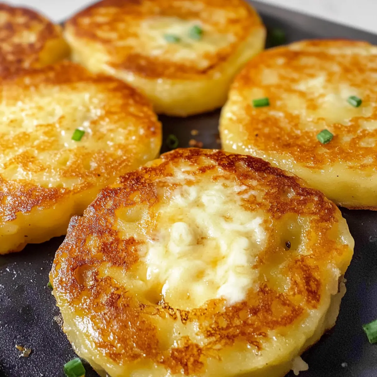 Koreanische Käse-Kartoffelpuffer – Knuspriger Genuss