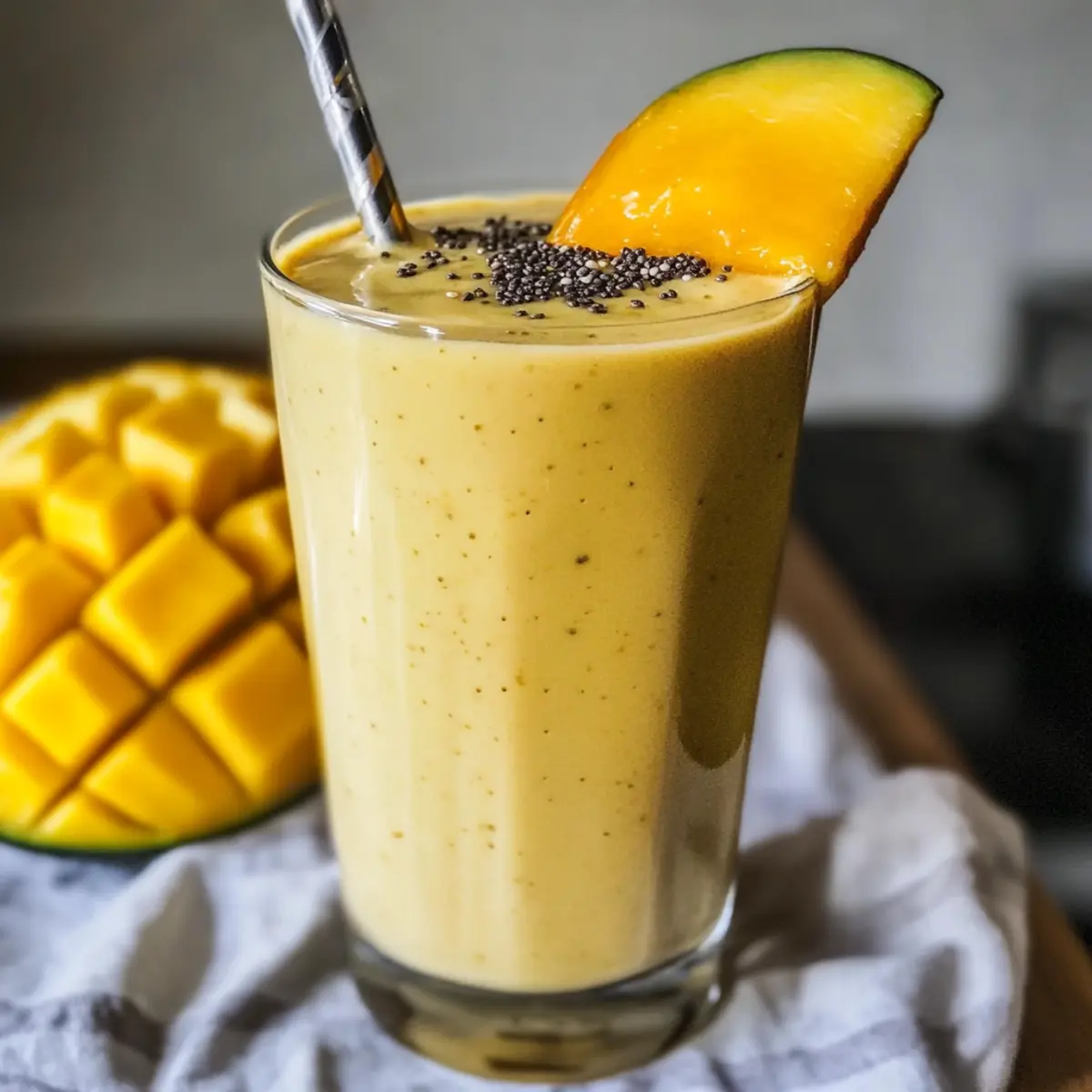 Mango-Orange-Smoothie: Cremiger Genuss für jeden Tag