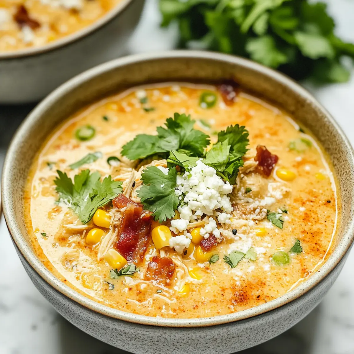 Mexikanische Street Corn Suppe aus dem Slow Cooker