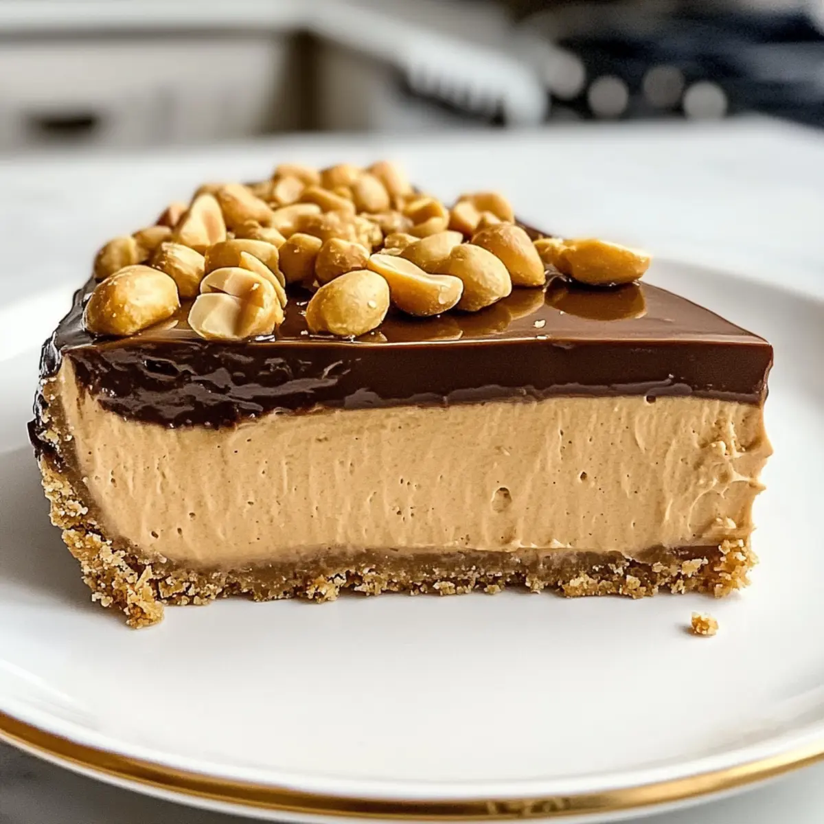 Erdnussbutter-Käsekuchen für wahre Dessert-Liebhaber