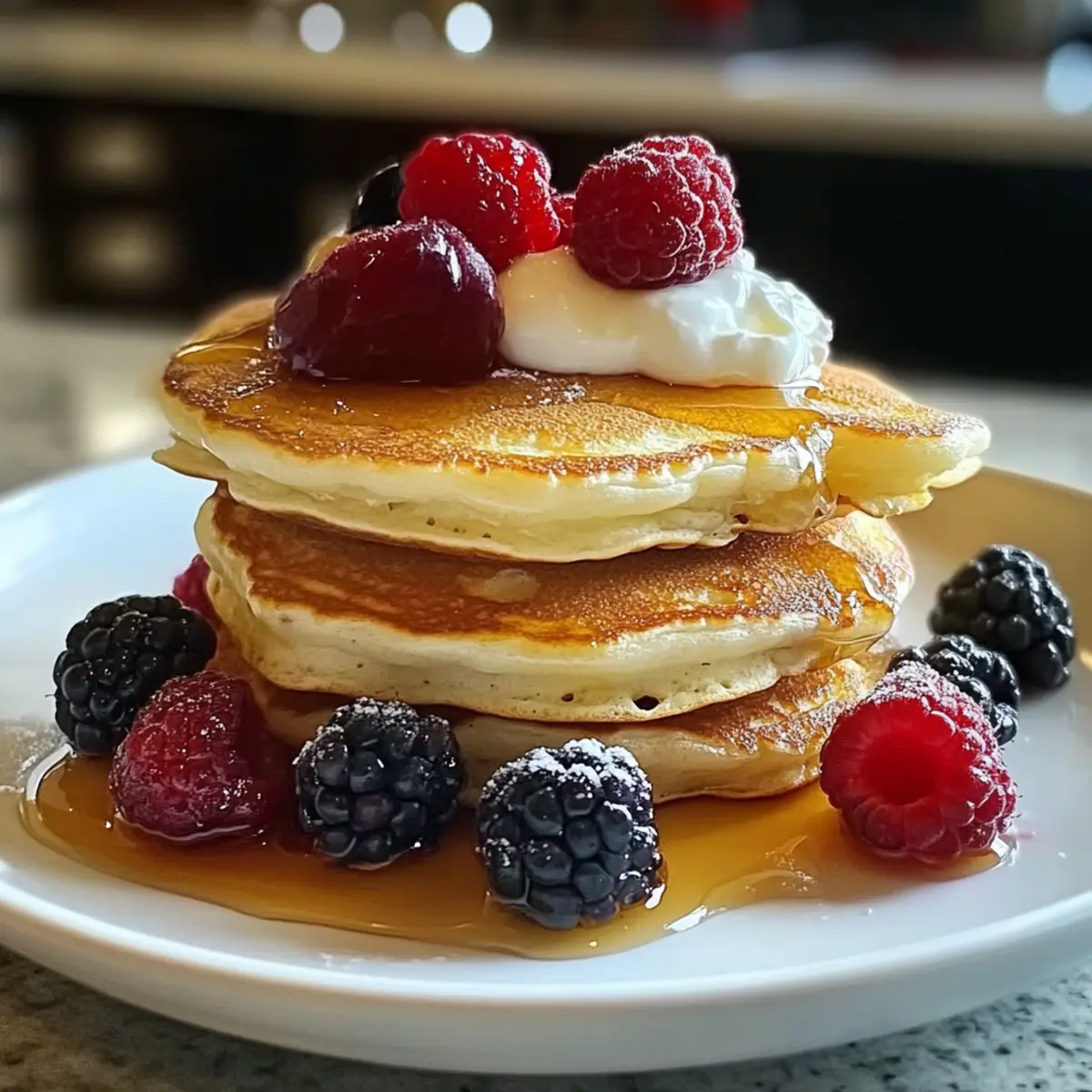 Pfannkuchen mit Joghurt – Fluffig und Lecker