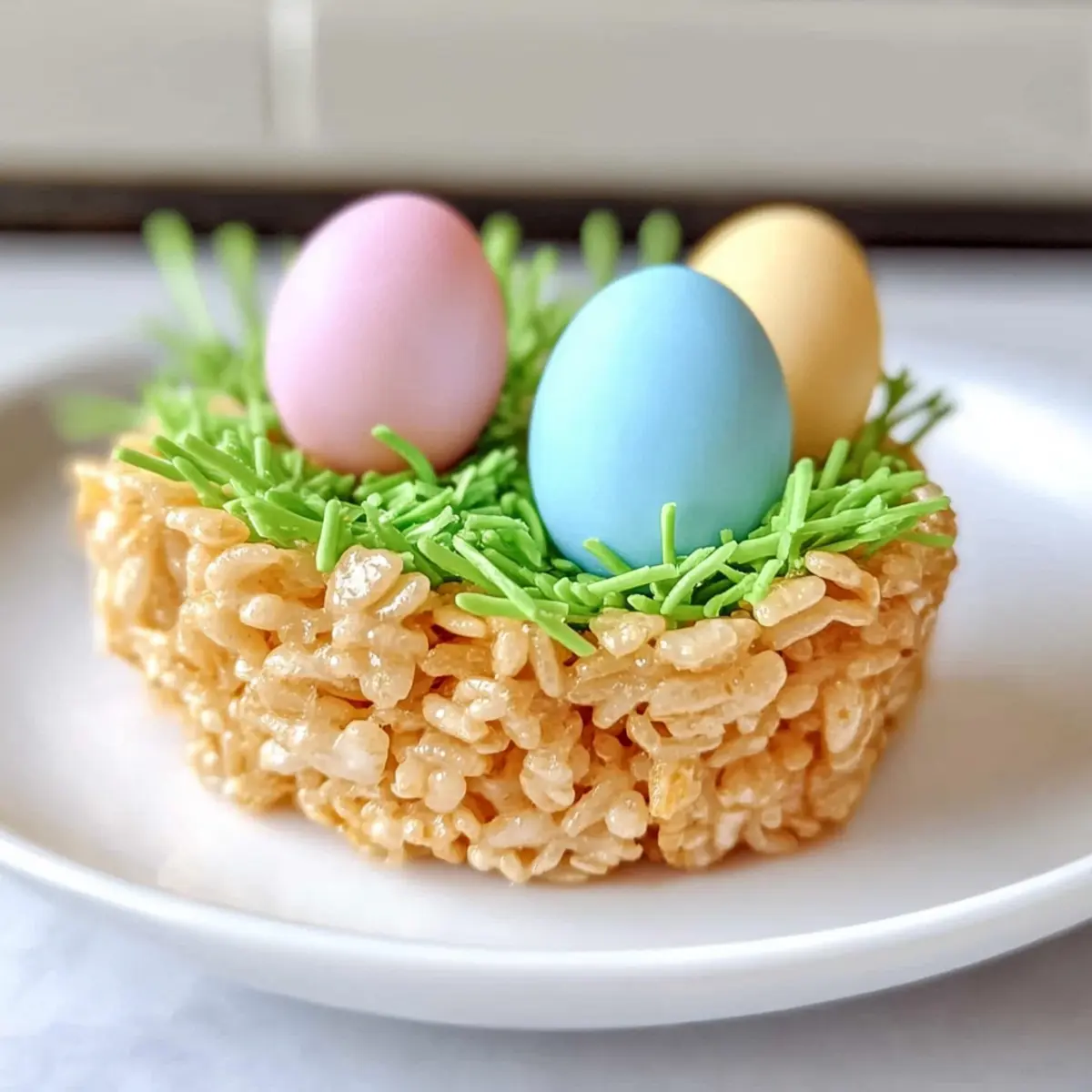 Reis-Krispie-Nester für fröhliche Ostertage