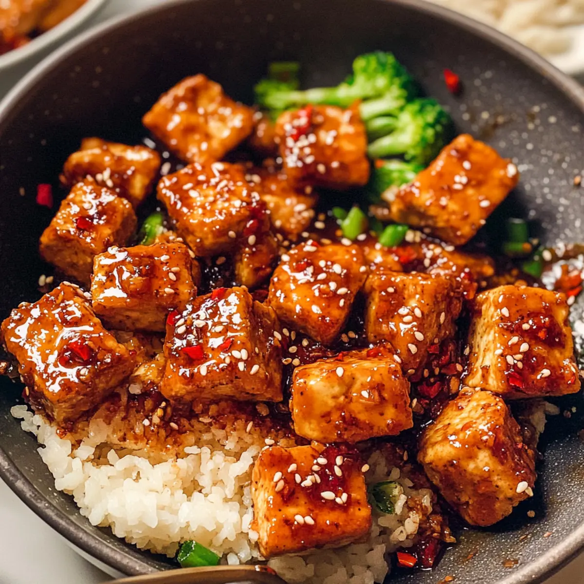 Sesamtofu in 30 Minuten zubereiten