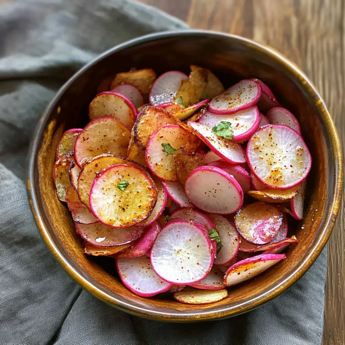 Luftfritteuse Rettich Chips – Gesund und Lecker