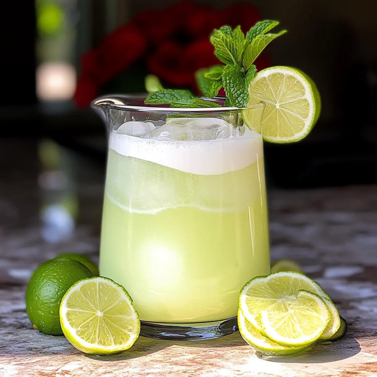 Erfrischende Brasilianische Limade für den Sommer