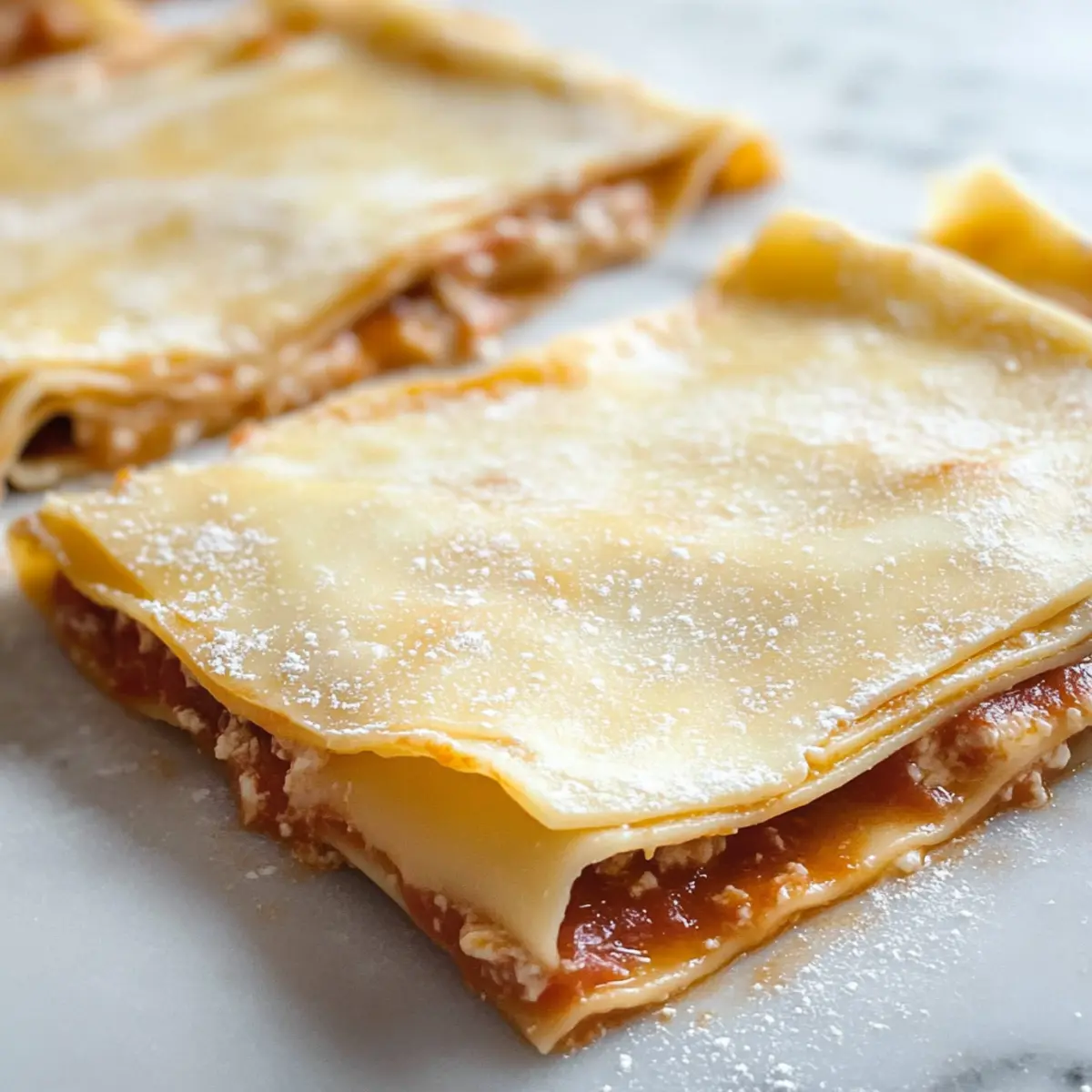 Hausgemachte Lasagne-Nudeln ganz einfach selbstgemacht