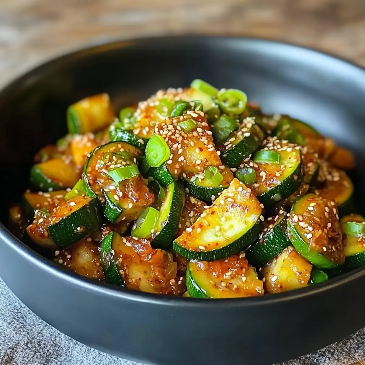 Zucchini Beilage schnell und einfach zubereiten