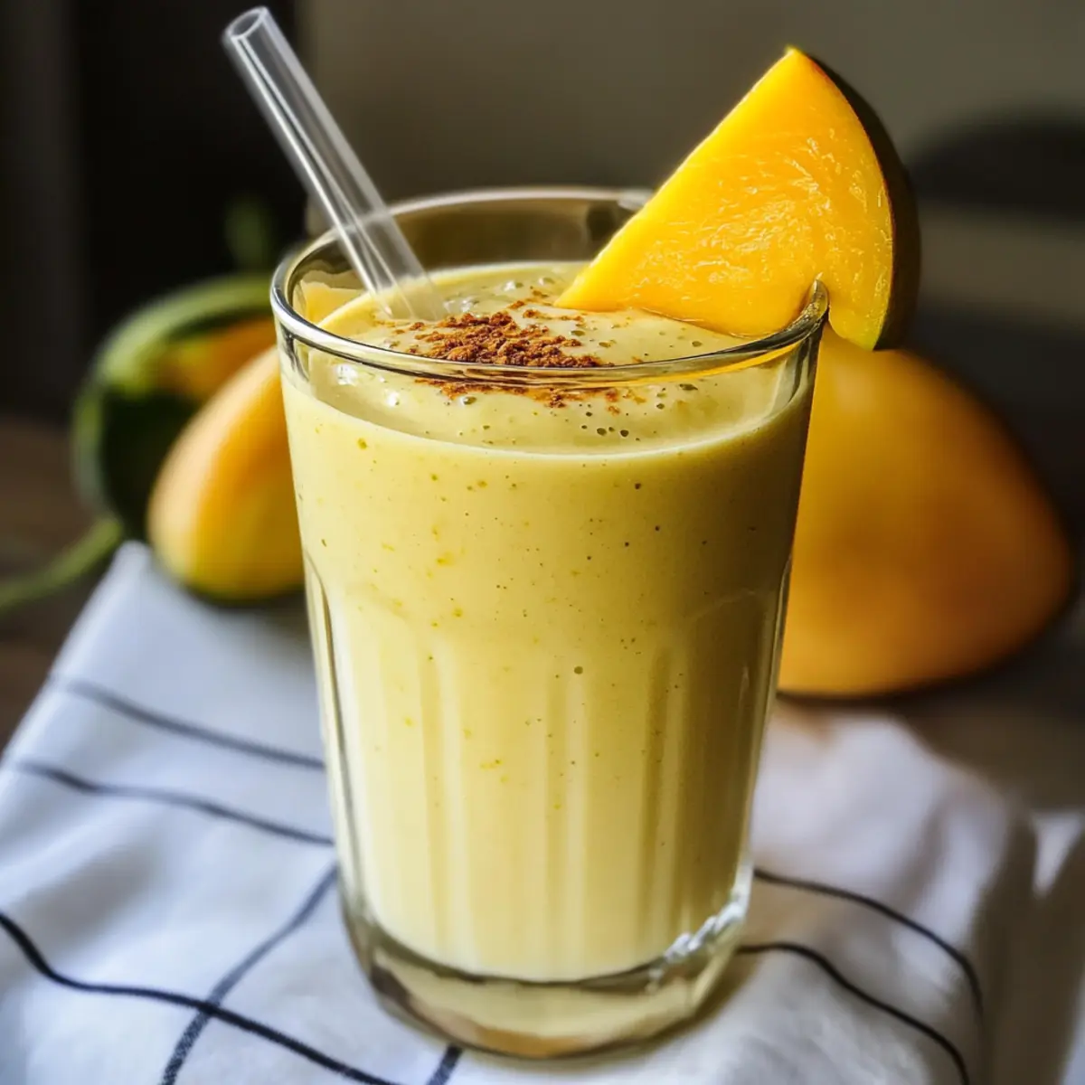 Mango-Orange-Smoothie für gesunden Genuss