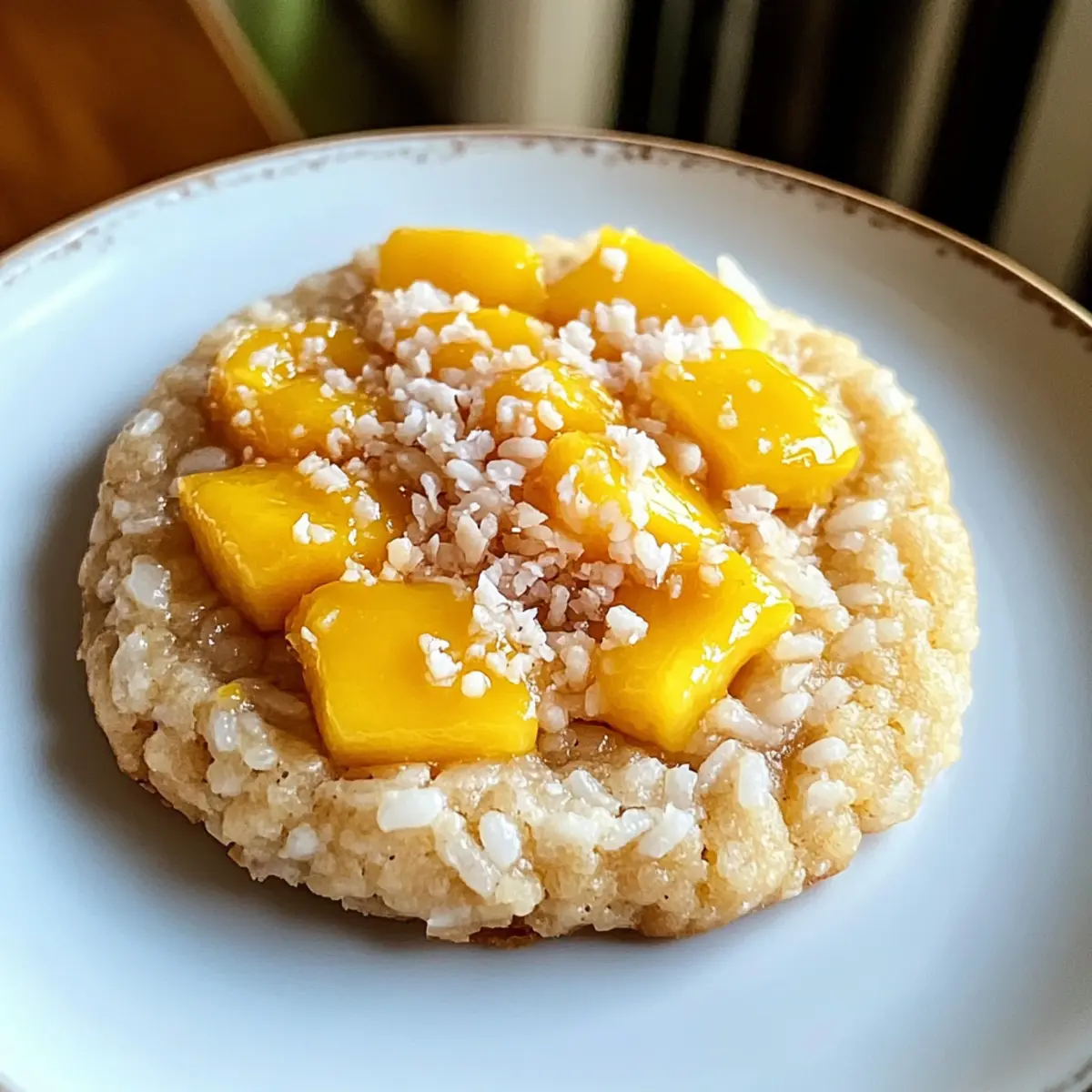 Mango Klebreis Kekse: Tropische Geschmacksexplosion