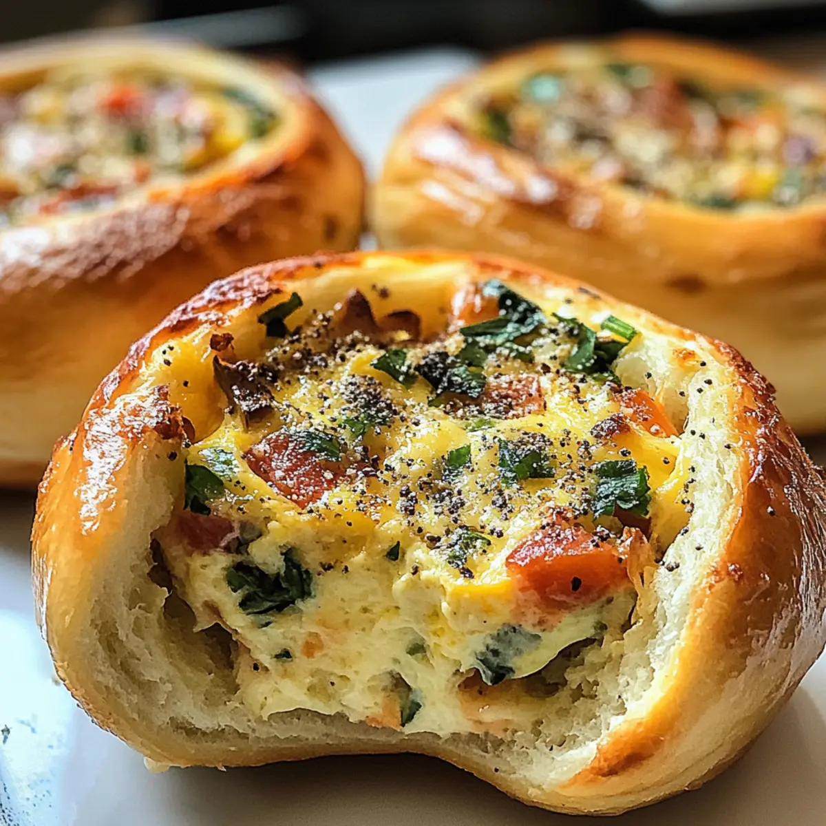 Quiche gefüllte Bagels für dein perfektes Brunch