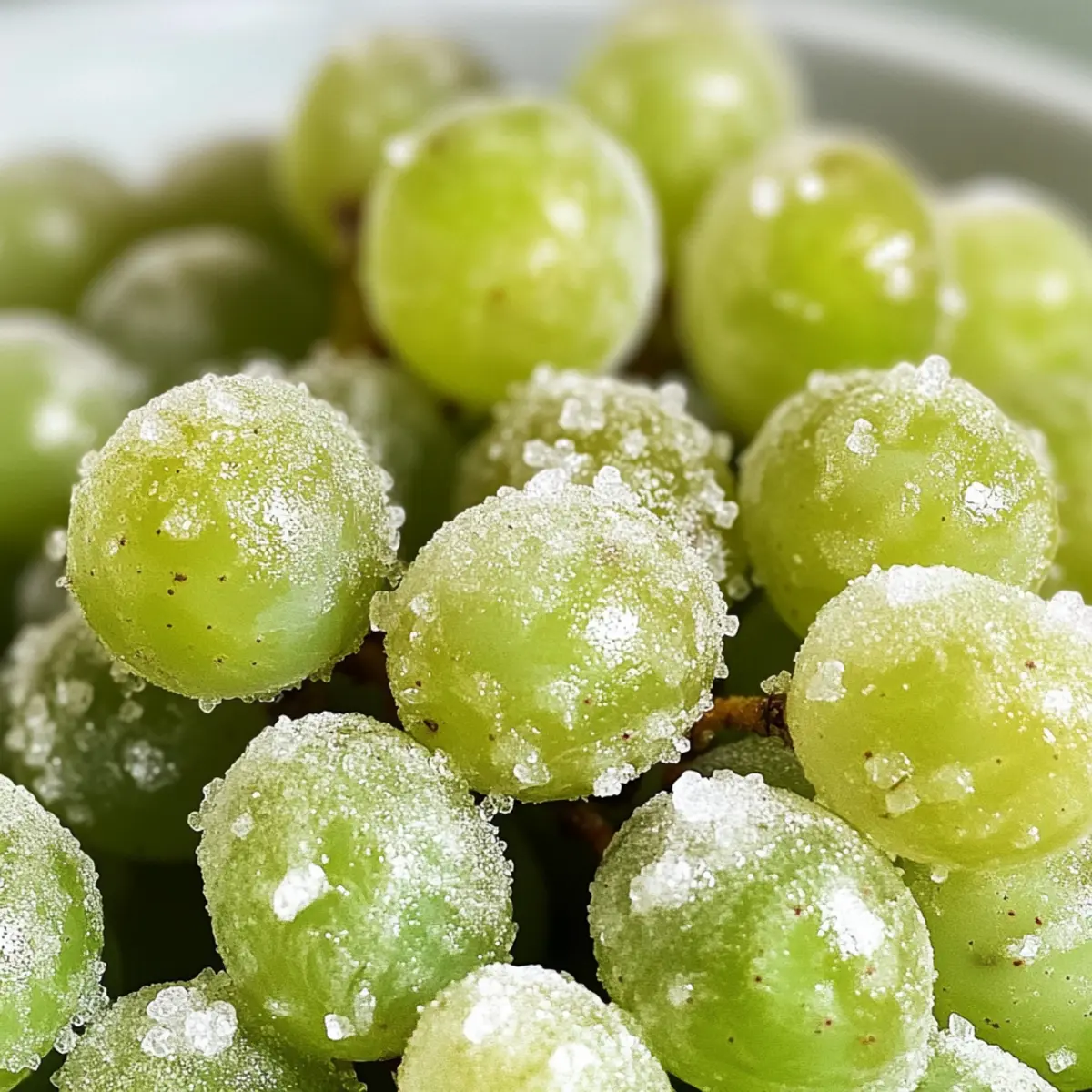 Zuckerglühweintrauben mit Wodka für perfekte Partys