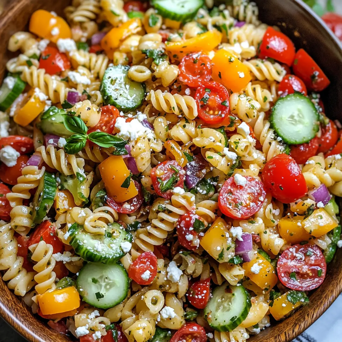 Sommer-Pasta-Salat: Frisch, lecker und einfach!