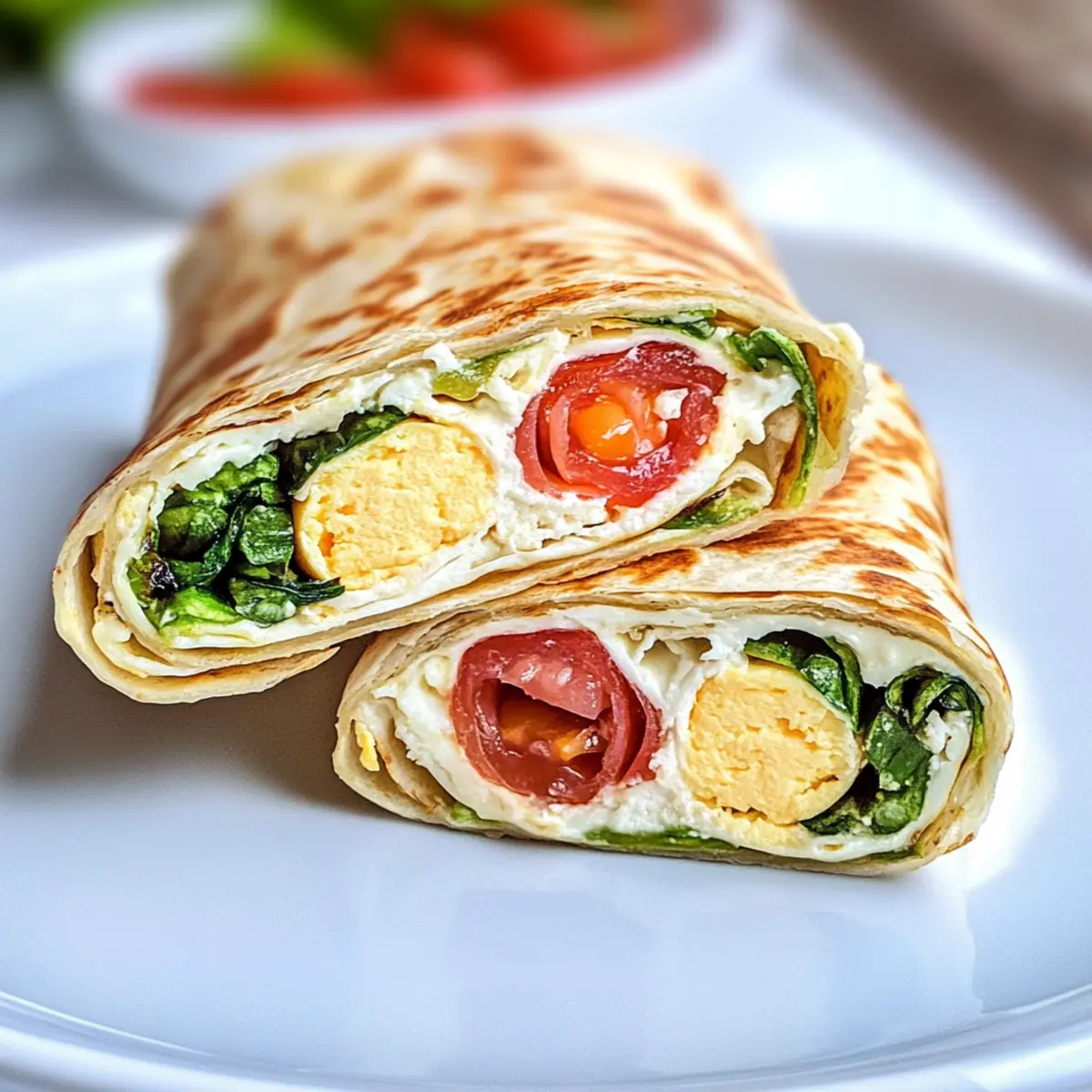 3-Zutaten-Eiweiß-Wraps für gesunde Snacks