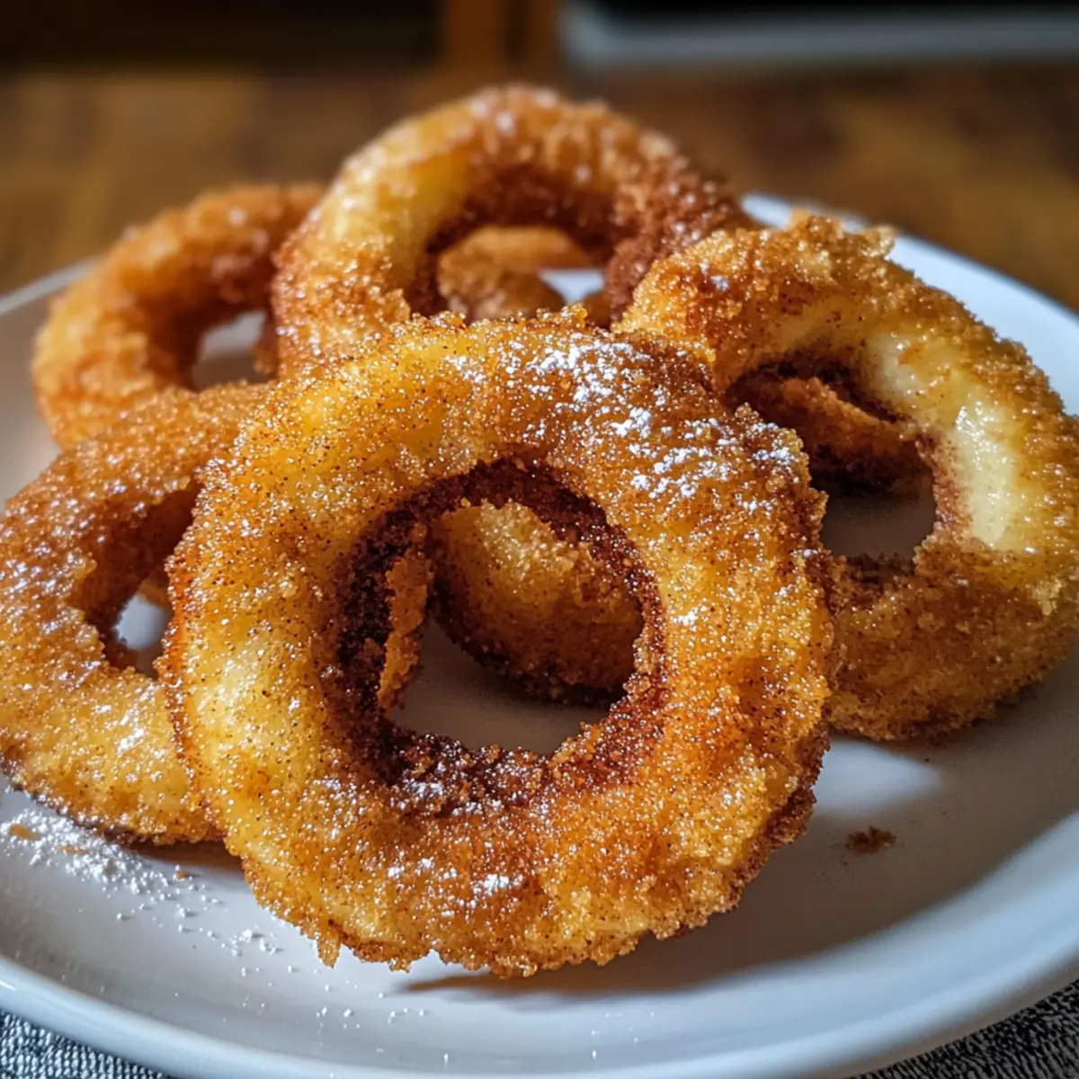 Air Fryer Zimt Apfelringe – Schneller, köstlicher Snack