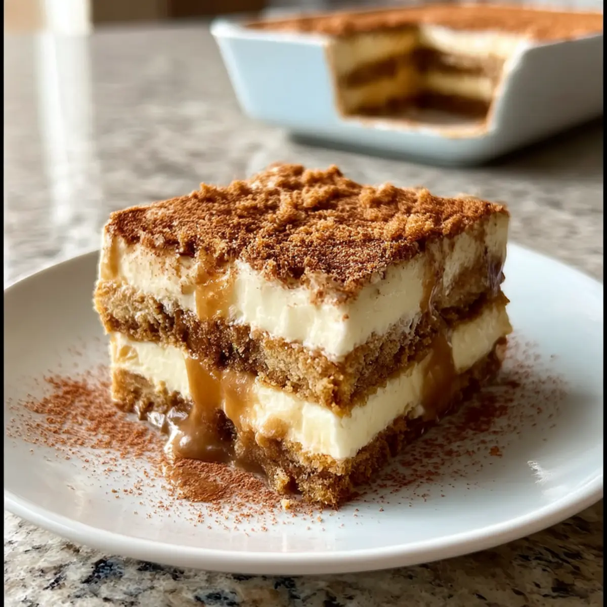 Biscoff-Tiramisu: Das cremige No-Bake Dessert