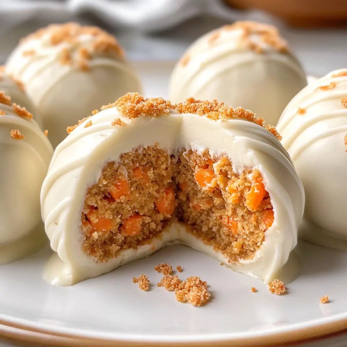 Karottenkuchen-Trüffel: Leckere, no-bake Snacks