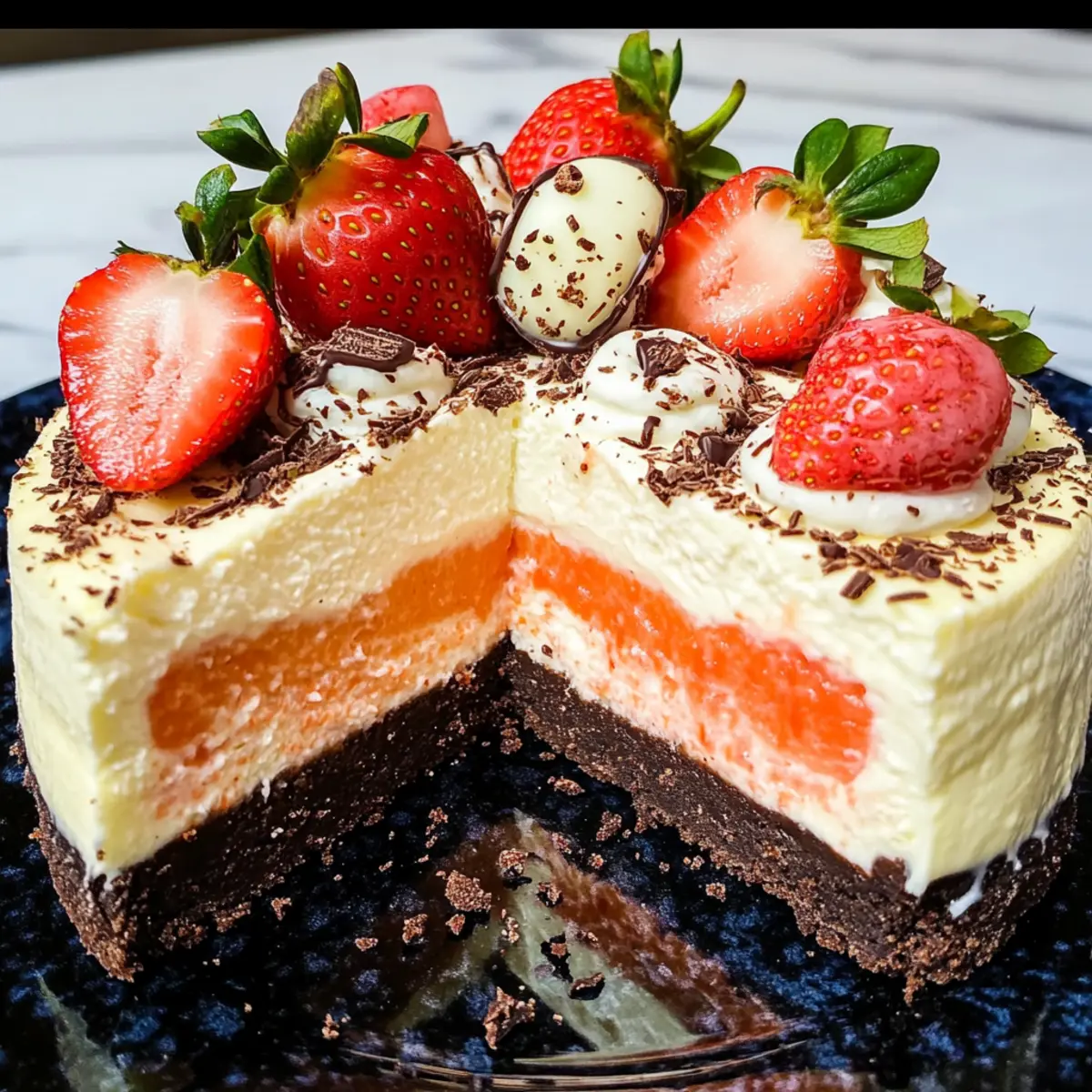 Karottenfeldkuchen Käsekuchen für fröhliche Feiern