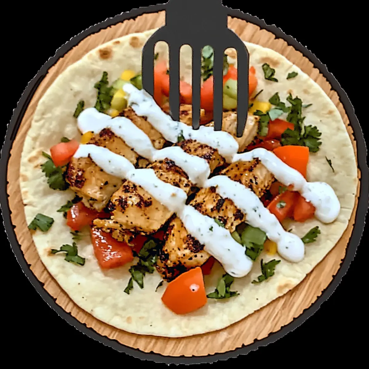 Hähnchen-Shawarma mit Knoblauchsauce für Spieltage