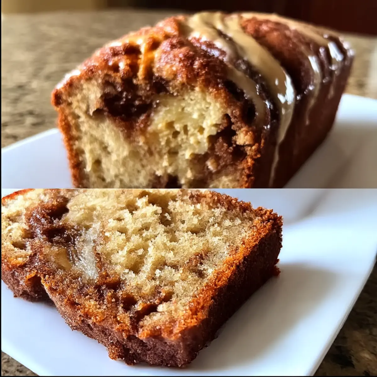 Zimtschnecken Bananenbrot ganz einfach selbst machen
