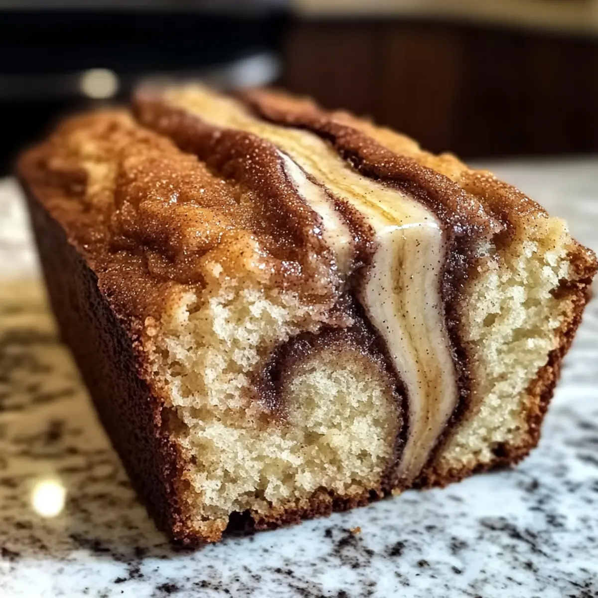 Zimtrolle Bananenbrot für schnelles Genießen