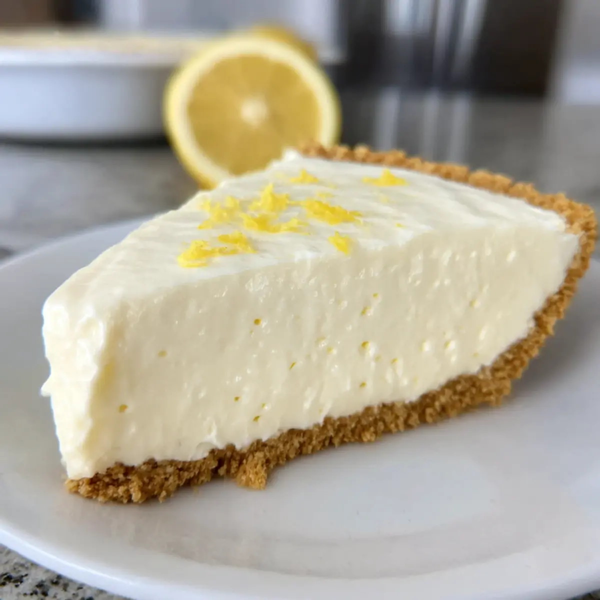 Cremige Zitronen-Jello-Torte für den Sommergenuss