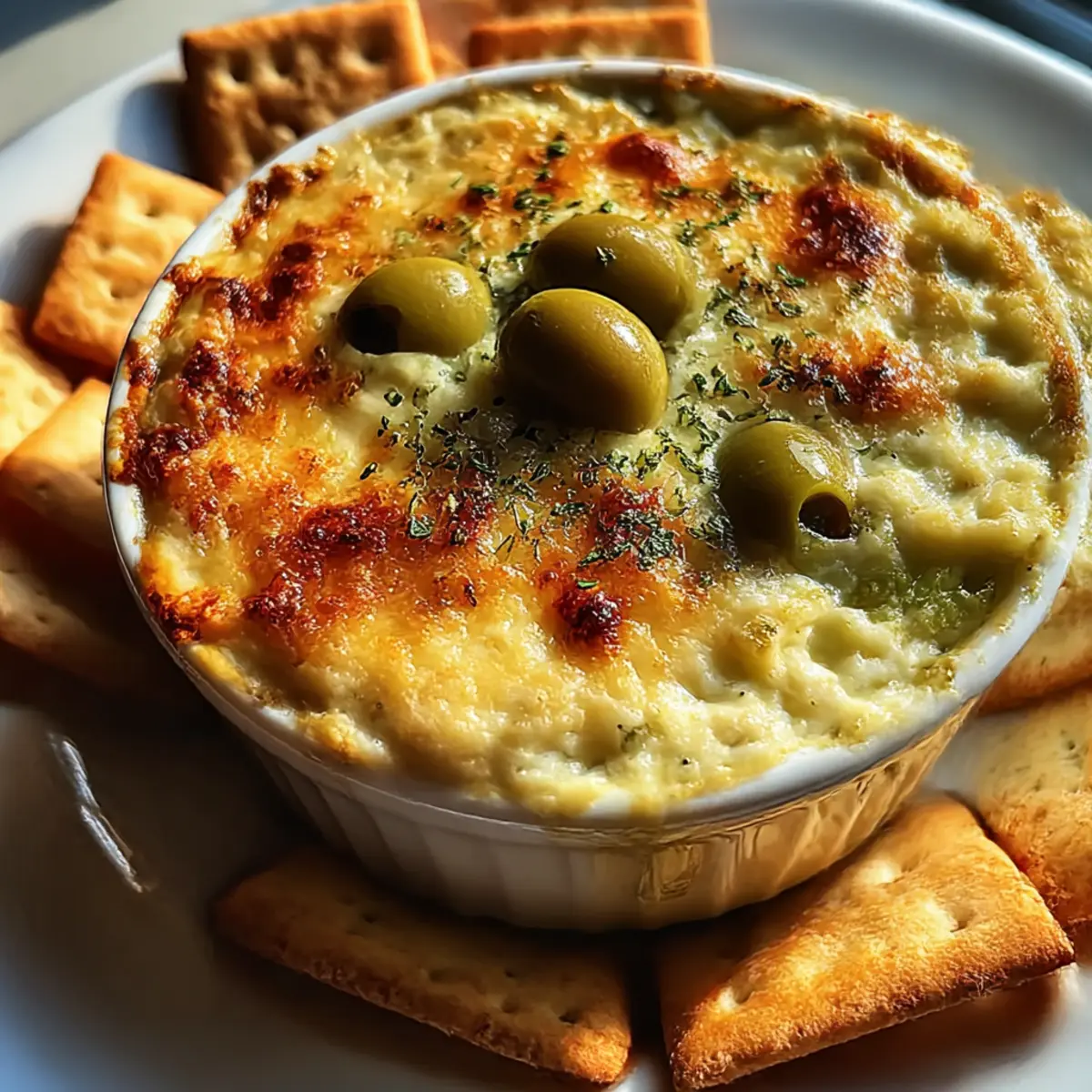 Schmutziger Martini Dip für deine nächste Party